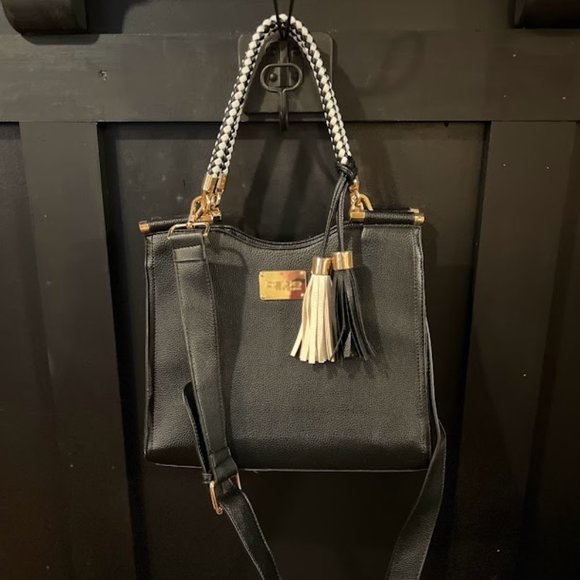 BEBE Black Shoulder Bag - Picture 1 of 4